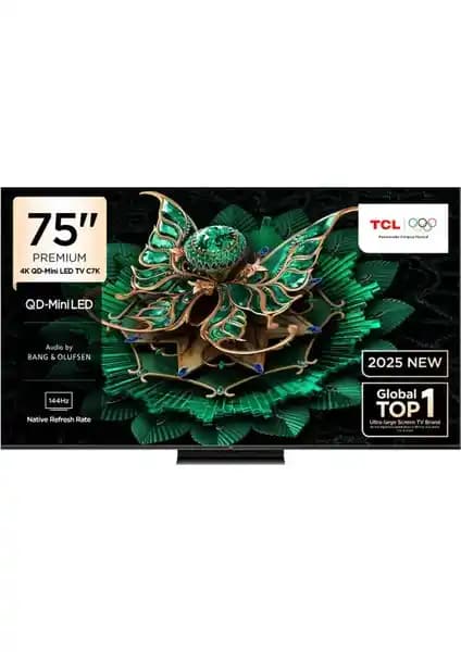 TCL 75C7K 75 İnç 4K Ultra HD MiniLED Google TV Detaylı İnceleme ve Özellikler