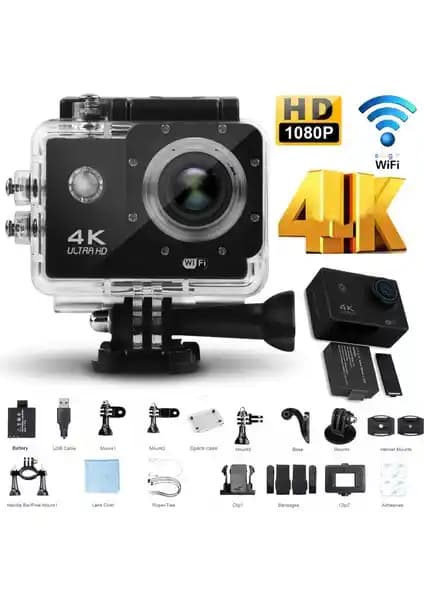 Teknomila 4K Ultra HD 170 Derece WiFi Li Aksiyon Kamerası İnceleme ve Kullanıcı Yorumları
