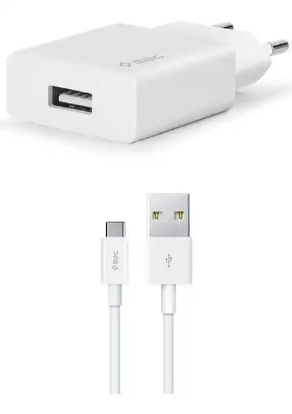 Ttec 2.1A Seyahat Şarj Adaptörü ve Type-C Kablo: Güvenilir ve Hızlı Mobil Şarj Çözümü
