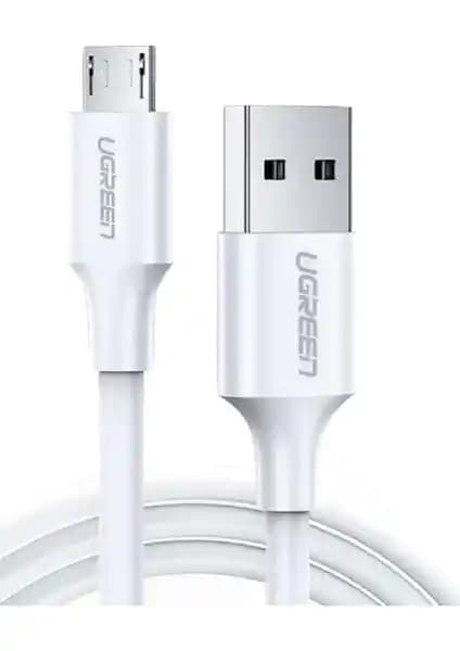 Ugreen Micro USB Data ve Şarj Kablosu 2 Metre Uzunlukta Güvenilir ve Hızlı Performans