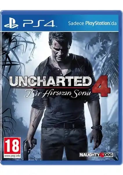 Uncharted 4 Bir Hırsızın Sonu PlayStation 4 İçin Türkçe Dublajlı Macera ve Aksiyon Oyunu