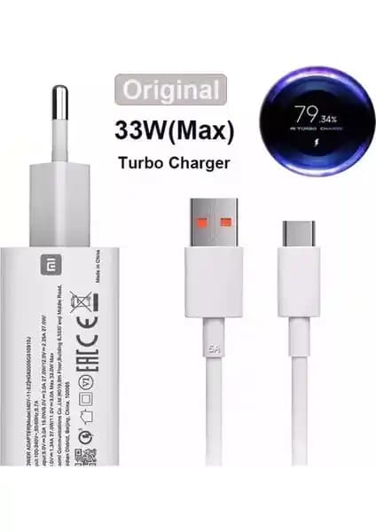 Xiaomi Mi Turbo Şarj Aleti 33 Watt Güç ve Hız Sunan Modern Şarj Cihazı Özellikleri