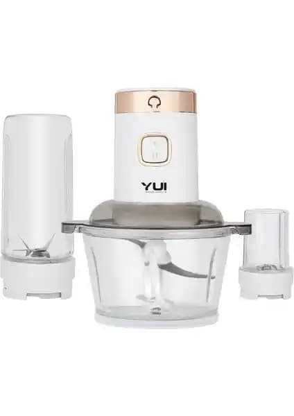 Yui M-2001 Çok Fonksiyonlu 3'ü 1 Arada Blender Seti ile Mutfakta Pratiklik ve Performans