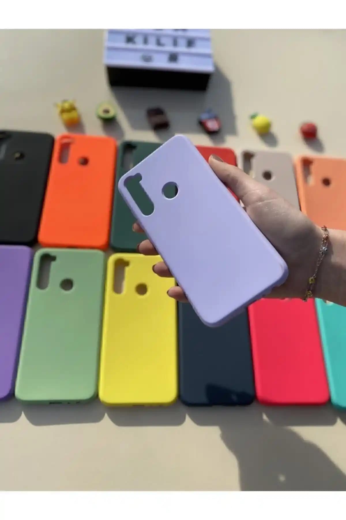 Xiaomi Redmi Note 8 İçin Silikon Kılıf Karşılaştırması Renk ve Tasarım Farklarıyla