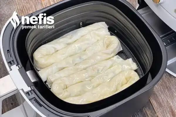 Air Fryer ile Yumurta Böreği Hamurlarını Çıtır ve Şekilli Pişirme Yöntemleri