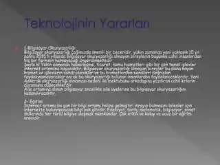 Günlük Hayatta Kritik Rol Oynayan Teknolojik Cihazlar ve İşlevleri