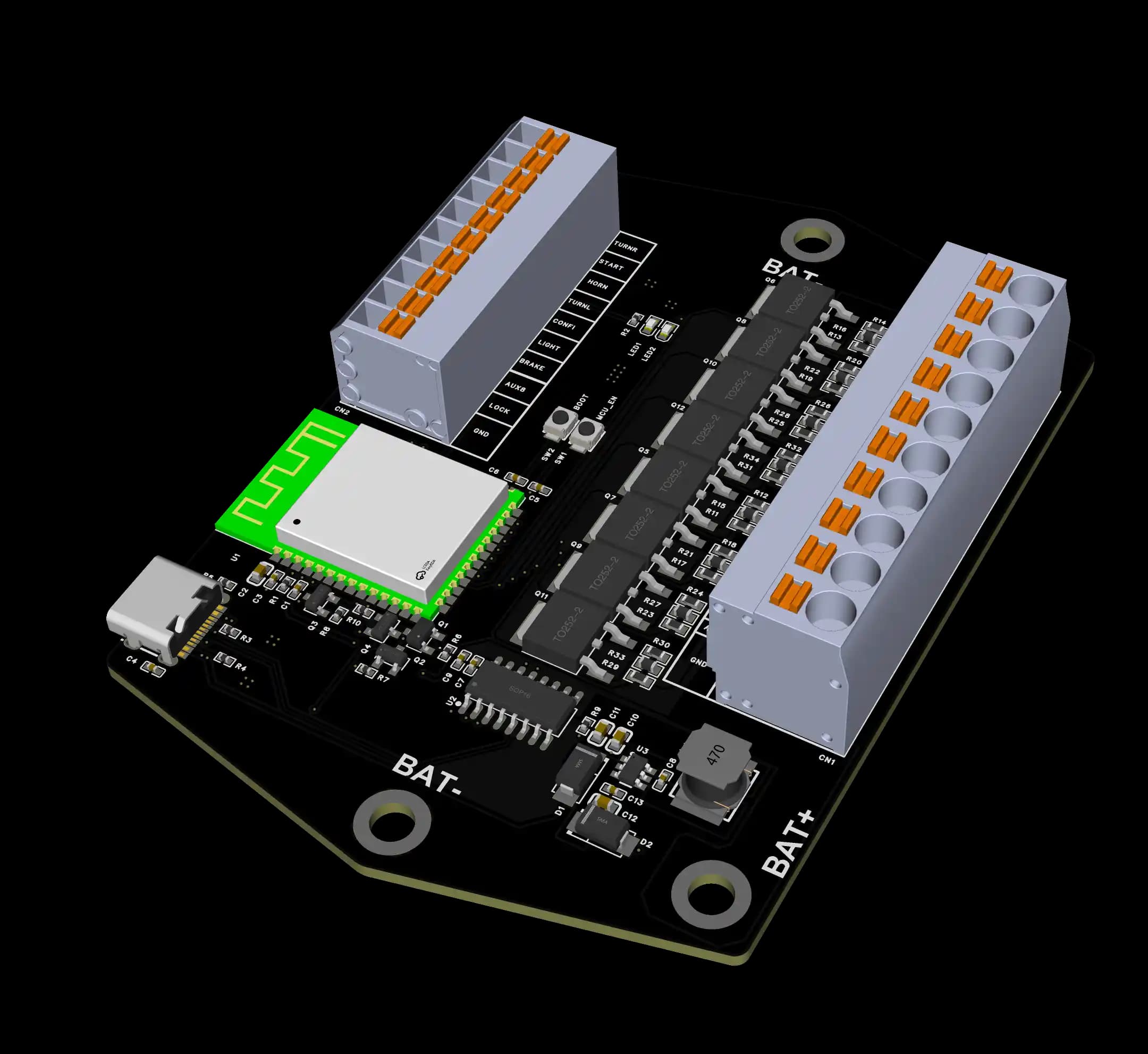 Motogadget M-Unit Blue Klonu: Açık Kaynaklı Motosiklet Güç Kontrolü ve Geliştirme Projesi