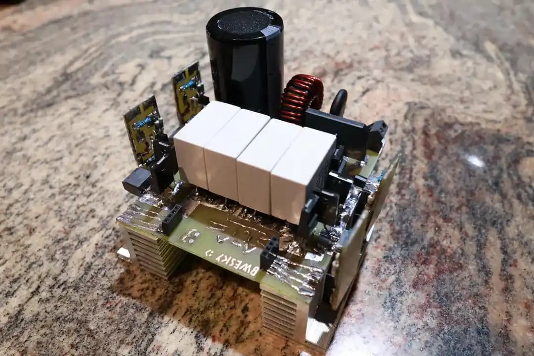 SiC MOSFET Kullanılarak El Yapımı Tam Köprü İnvertör Tasarımı ve Uygulaması