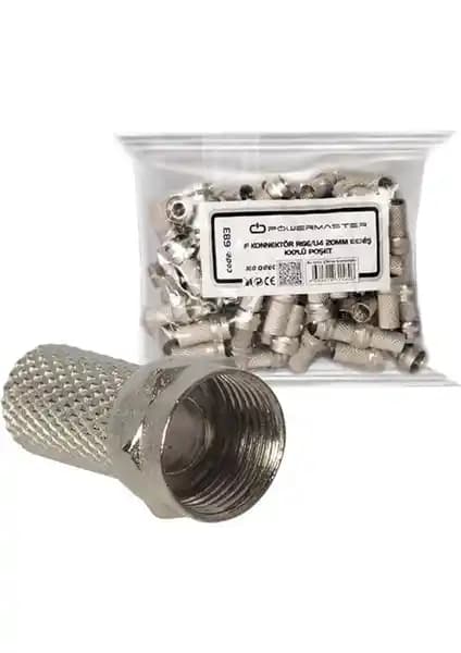 Angel Of Life F Konnektör RG6-U4 18MM Geniş: Yüksek Kalite ve Güvenilirlik Sağlayan Bağlantı Çözümü