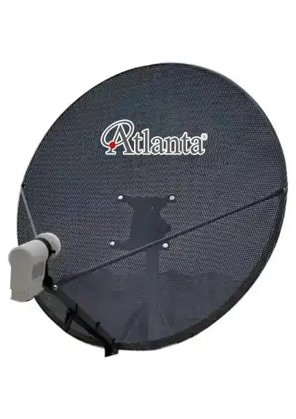 Atlanta 95 cm Üç Kollu Delikli Offset Çanak Anten Yüksek Performans ve Dayanıklılık Sağlar