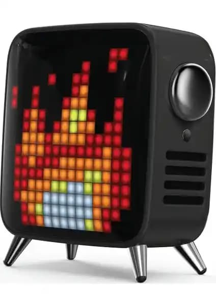 Divoom Tivoo Max Siyah Bluetooth Hoparlör: Yüksek Performans ve Görsel Özellikler