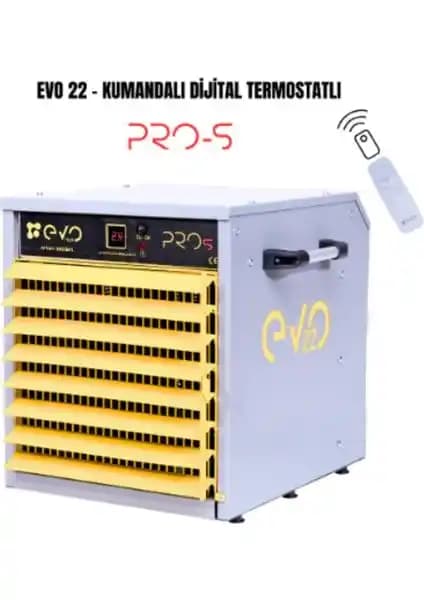 EvoTech EVO35 Pros Endüstriyel Elektrikli Fanlı Isıtıcıların Gücü ve Kullanım Alanları