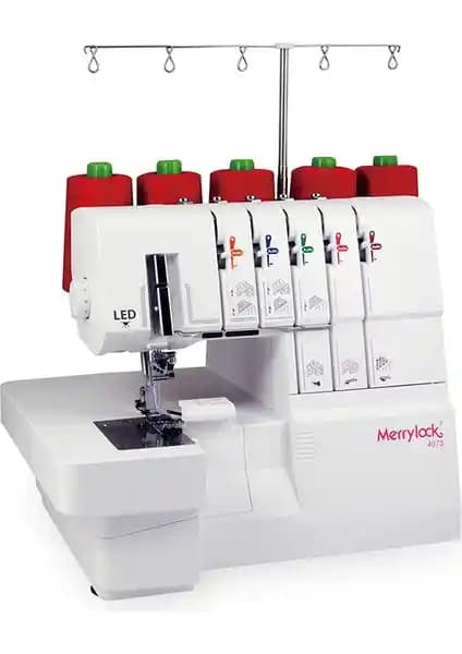Merrylock Coverlock MK4075: Çok Fonksiyonlu ve Dayanıklı Overlok Makinesi Özellikleri