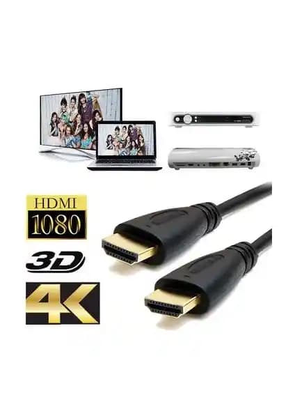Mykablo HDMI V2.0 4K 3D Kablo 10 Metre yüksek kaliteli bağlantı çözümü