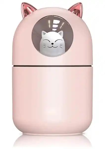 Sevimli Kedi Tasarımlı H2O Nemlendirici ile Evde Sağlıklı ve Estetik Atmosfer Yaratın
