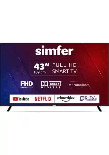 Simfer 43SFSA4B 43 İnç Full HD Android Akıllı LED TV İncelemesi ve Özellikleri