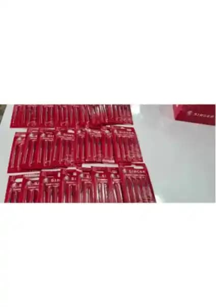 Singer 125 Adet 14 Numara Ev Tipi Dikiş Makinesi İğnesi Kalite ve Güven ile Üstün Performans