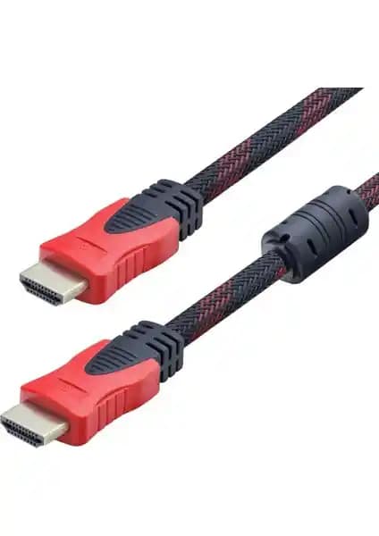 SPEEDUF 5 Metre Örgülü HDMI Kablo Yüksek Kalite ve Güvenilir Bağlantı Sağlar