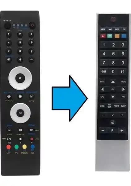 Vestel RC 1110 LCD Çift Okeyli Kumanda: Yüksek Uyumluluk ve Kullanım Kolaylığı