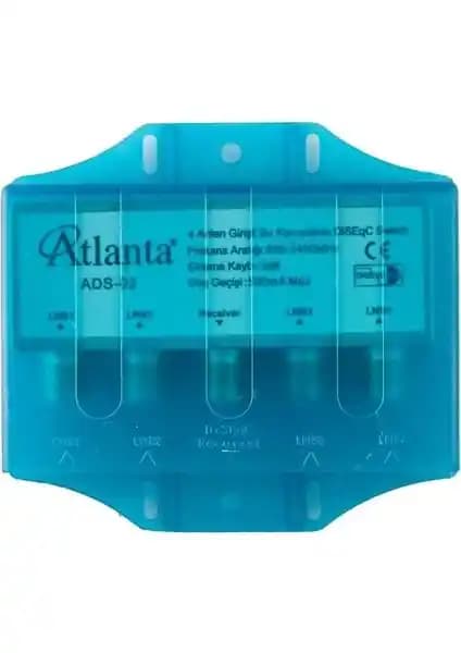 Atlanta ADS-02 1x4 DiSEqC Switch ile uydu sistemlerinizi güçlendirin ve yüksek performans sağlayın
