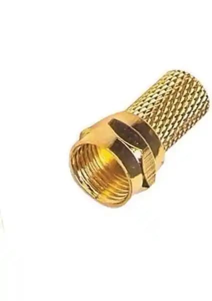 Atlanta RG6 Gold Altın F Konnektörleri: Yüksek Sinyal Kalitesi ve Dayanıklılık