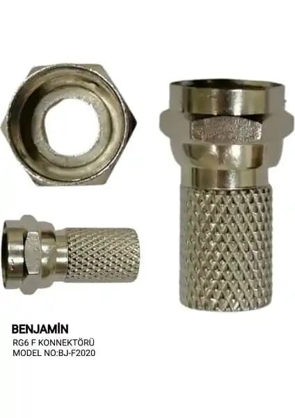 Benjamin RG6 20MM F Konnektör: Yüksek Performanslı Güvenilir Kablo Bağlantı Çözümü