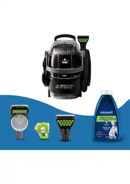 Bissell 37252 Spotclean Pet Pro Plus: Güçlü ve Pratik Ev ve Araç Temizlik Makinesi
