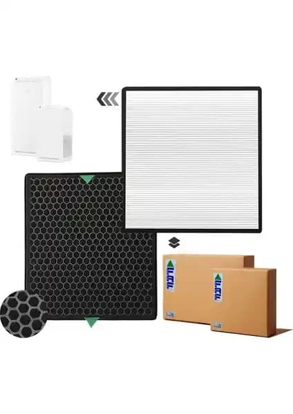 Daikin MC55W ve MCK55W Uyumlu Faf Filtreleri Çift Katmanlı Hava Temizleme Ünitesi