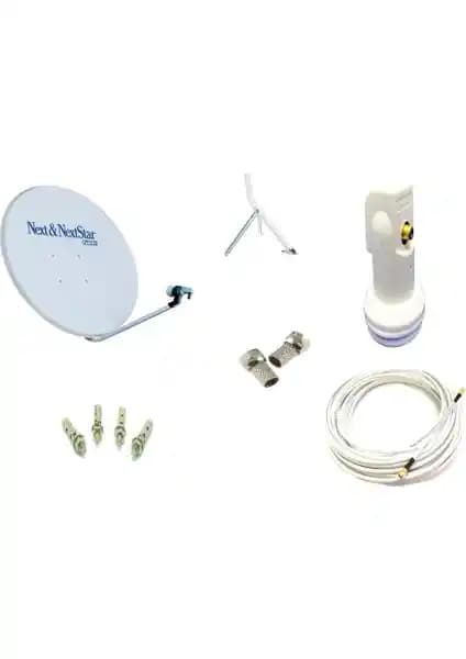 Next Çanak Anten Takımı 4K 75 Cm: Yüksek Performanslı ve Dayanıklı Anten Çözümü
