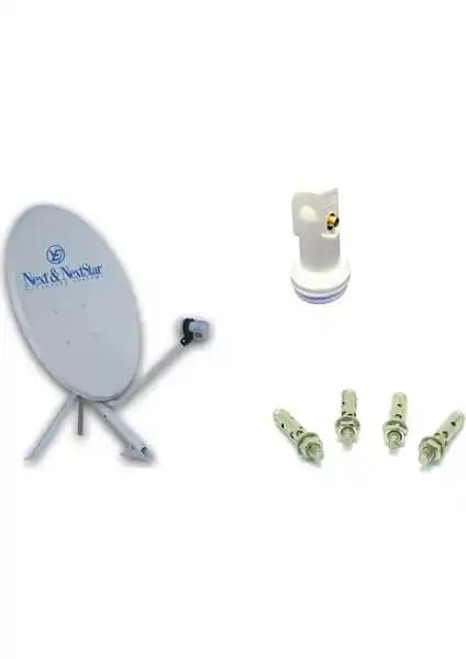 Next Televizyon Çanak Anten Takım 4K ve Full HD Uyumlu Dayanıklı ve Kolay Kurulumlu Anten