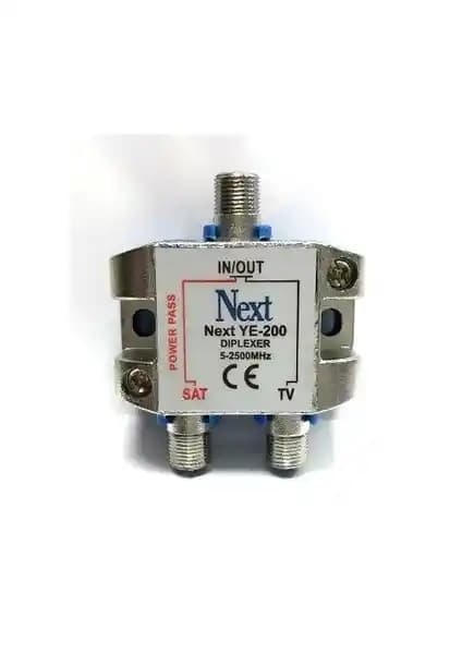 Next YE-200 Diplexer Yüksek Frekanslı Sinyal Ayırıcı ve Birleştirici Cihazı Özellikleri