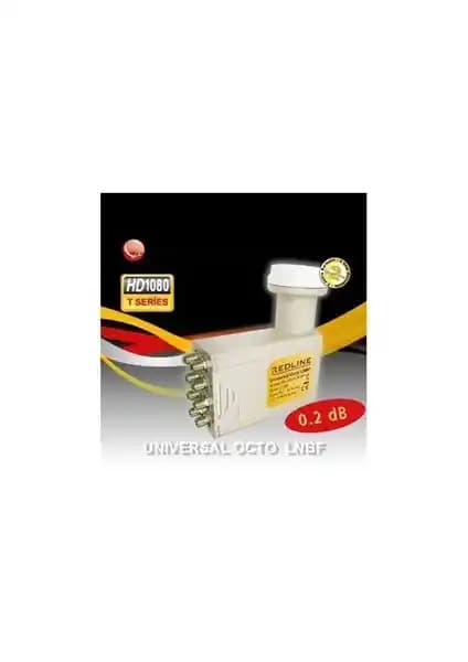 Redline 8 li LNB yüksek performans ve güvenilirlik sağlayan profesyonel uydu çözümü