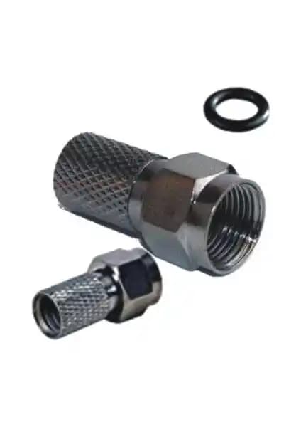 Showmax Beyaz F Konnektör: Dayanıklı ve Su Geçirmez Elektrik Bağlantı Çözümü