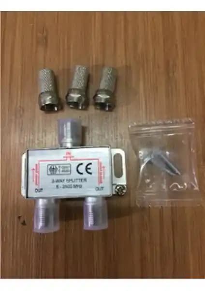 Zrv 2-Lİ-UYDU-SPLITTER-KABLO-TV-RG6-4818P: Çok Yönlü Uydu ve Kablo TV Çözümü