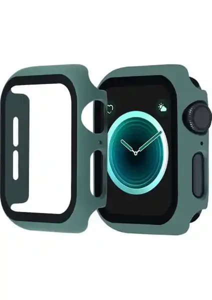 AktarMobile 42 mm Apple Watch Ekran ve Kasa Koruyucu - Darbe ve Çizik Önleyici