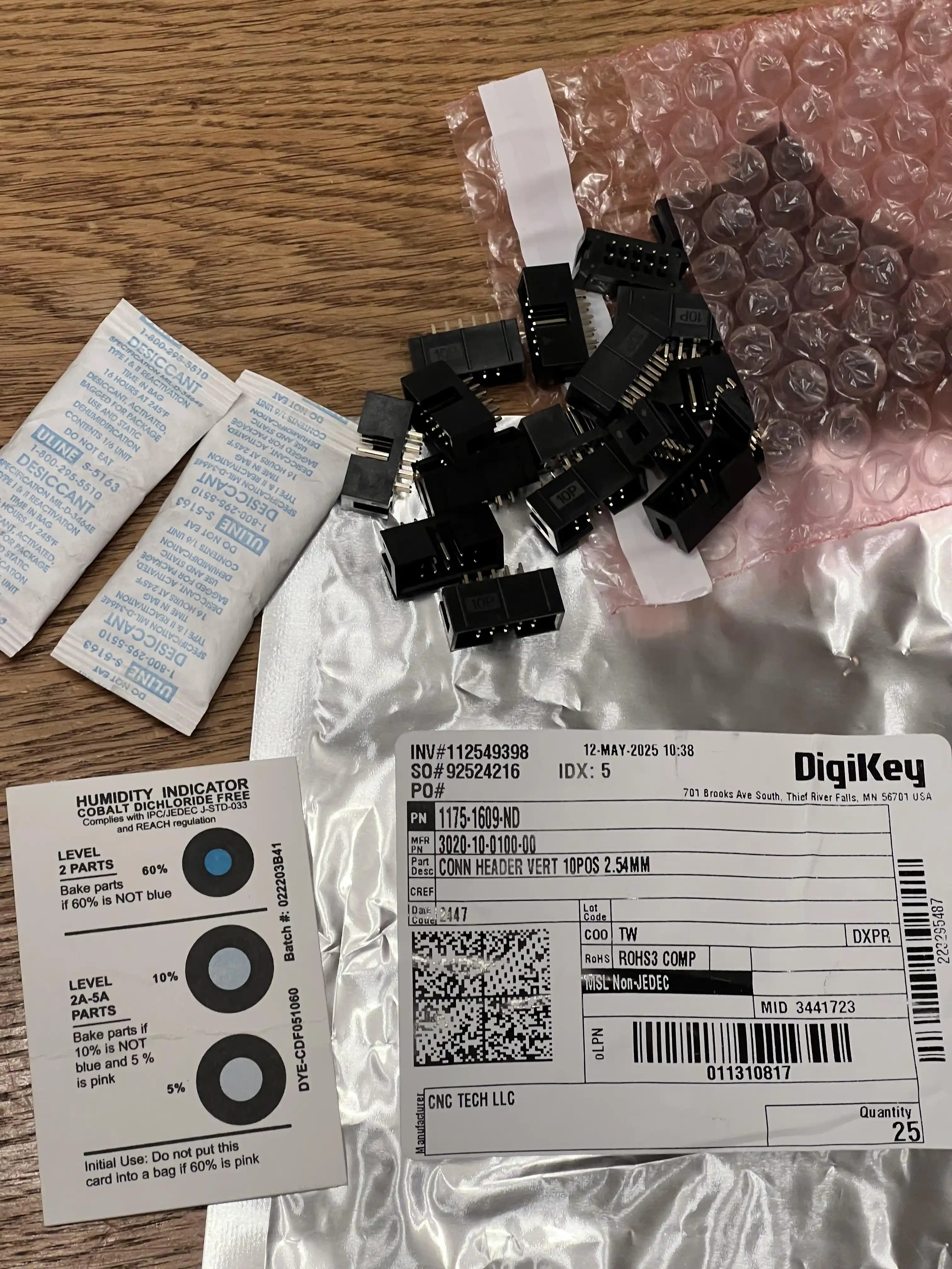 Digikey Nem Hassasiyeti Yüksek Elektronik Bileşenlerin Paketleme Standartları ve Uygulamaları
