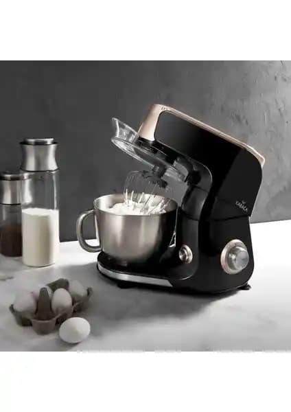 Karaca Maestro Chef 7 in 1 Siyah Çok Fonksiyonlu Mutfak Robotu 1000W Motor Gücü