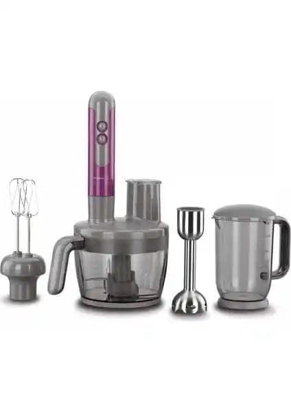 Korkmaz Mia Multi Mor Blender Set: Çok Fonksiyonlu ve Güçlü Mutfak Yardımcısı