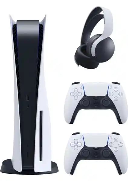 Sony Playstation 5 + 2 Dualsense ve Pulse 3D Kulaklık ile Gelişmiş Oyun Deneyimi