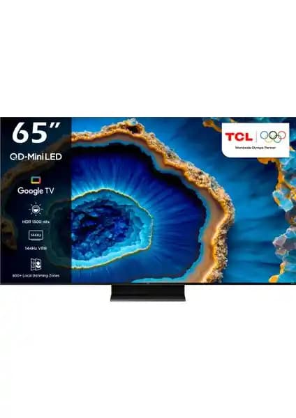 TCL 65C755GTV 65" MiniLED 4K Ultra HD Smart TV ile Üstün Ev Sinema Deneyimi