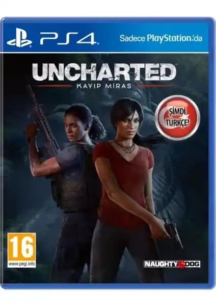 Uncharted: Kayıp Miras - PS4 için Türkçe Dublajlı Aksiyon ve Macera Oyunu