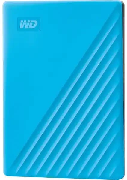 WD My Passport 2TB Mavi Taşınabilir Disk USB 3.2 ile Yüksek Hız ve Dayanıklılık