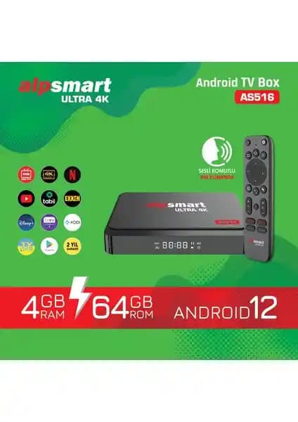 Alpsmart AS516 ve Homatics Box R 4K Plus Karşılaştırması: Hangisi Sizin İçin Uygun?