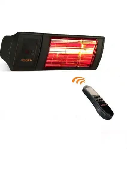 Goldsun Supra Plus 2000W Dış Mekan Suya Dayanıklı Elektrikli Isıtıcı