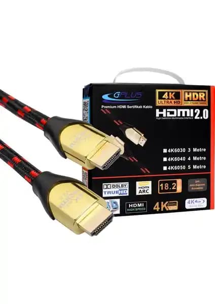 Gplus 4K60 ve S-Line 20 Metre HDMI Kablosu Karşılaştırması ve En Uygun Seçenekler