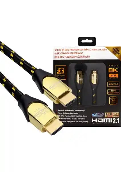 Gplus 8K60 ve Jsaux 8K UHD HDMI Kabloları Karşılaştırması ve En Uygun Seçenekler