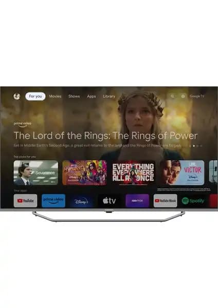 Grundig Rıo 55 Ghu 8900 S Google TV: Yüksek Çözünürlük ve Akıllı Özelliklerle Modern Eğlence
