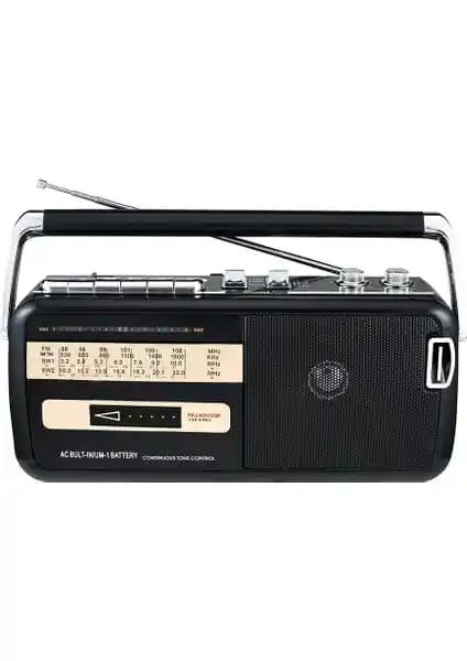 Knstar M-50BT Bluetooth ve Çok Fonksiyonlu Kaset Çalar: Modern Tasarım ve Yüksek Ses Kalitesi