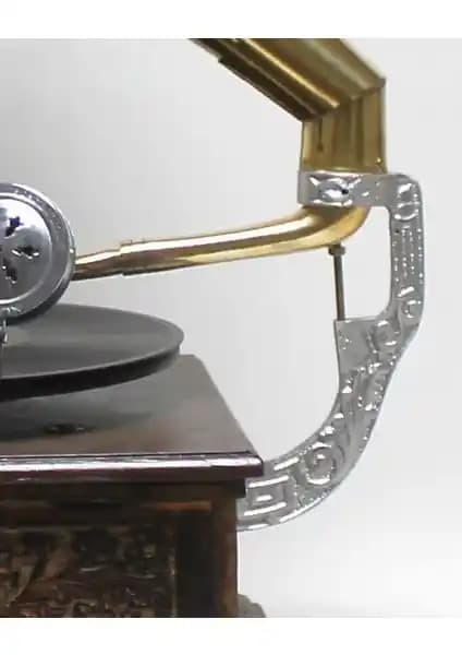 Otantik Çarşı Gramofon Diyafram Ayağı ile Vintage ve Retro Dekorasyonunuza Şıklık Katın