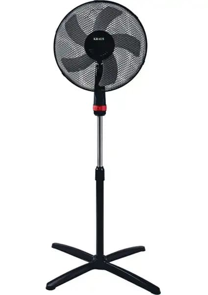 Raks Kraus Sf 16 Siyah Salınımlı Ayaklı Vantilatör Özellikleri ve Kullanım Alanları